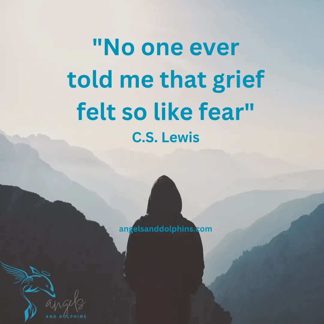 <No one ever told me that grief felt so like fear> affirmation