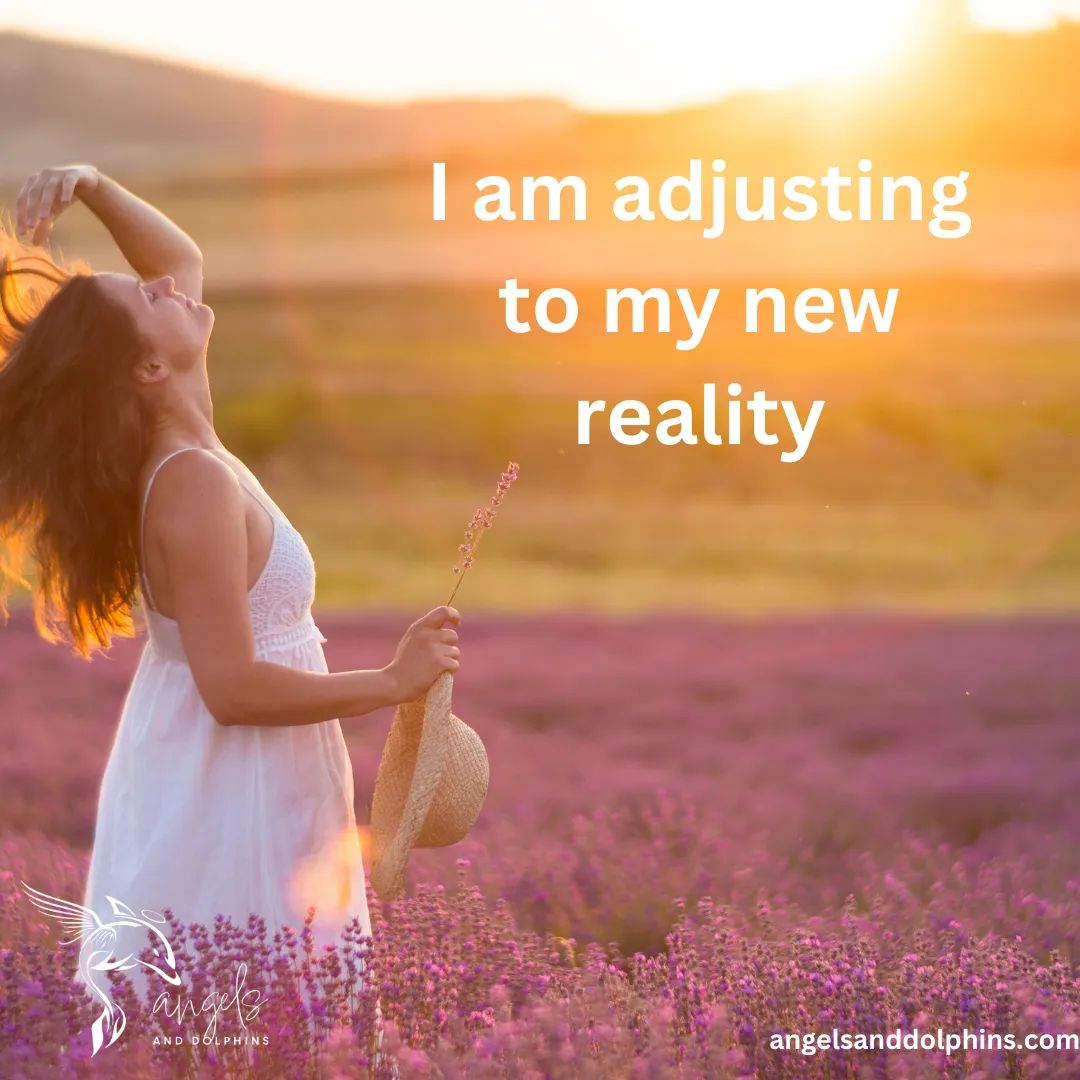 <I am adjusting to my new reality> affirmation