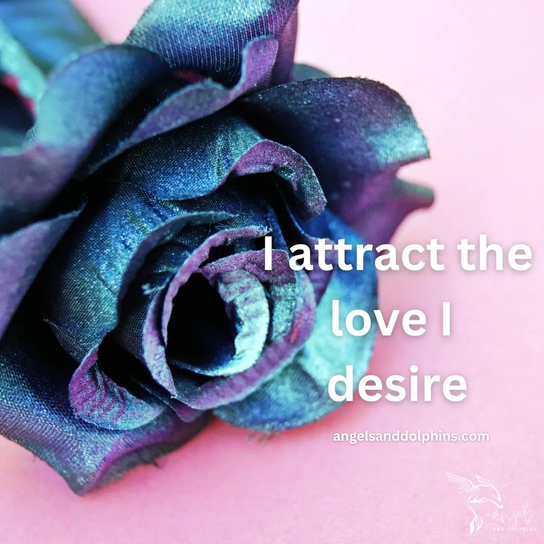 <I attract the love I desire> affirmation